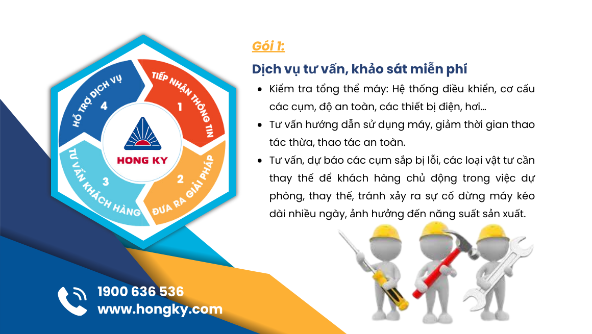 01 – Dịch vụ tư vấn, khảo sát miễn phí