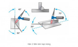 Kỹ thuật hàn Tig không que bù hoặc que bù tự chế