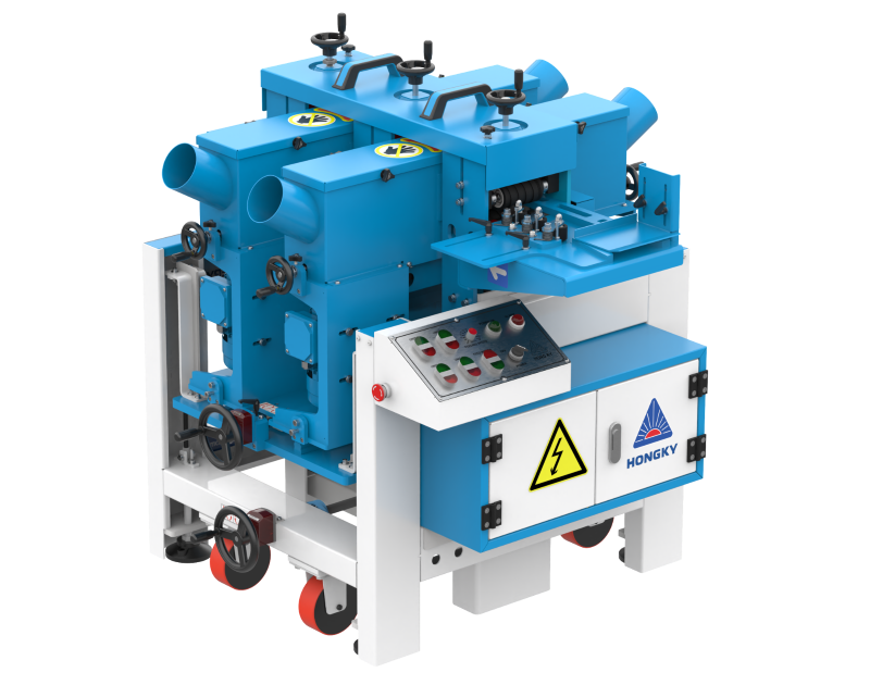 MÁY CHÀ NHÁM BĂNG 2 CẠNH DEBS-4U