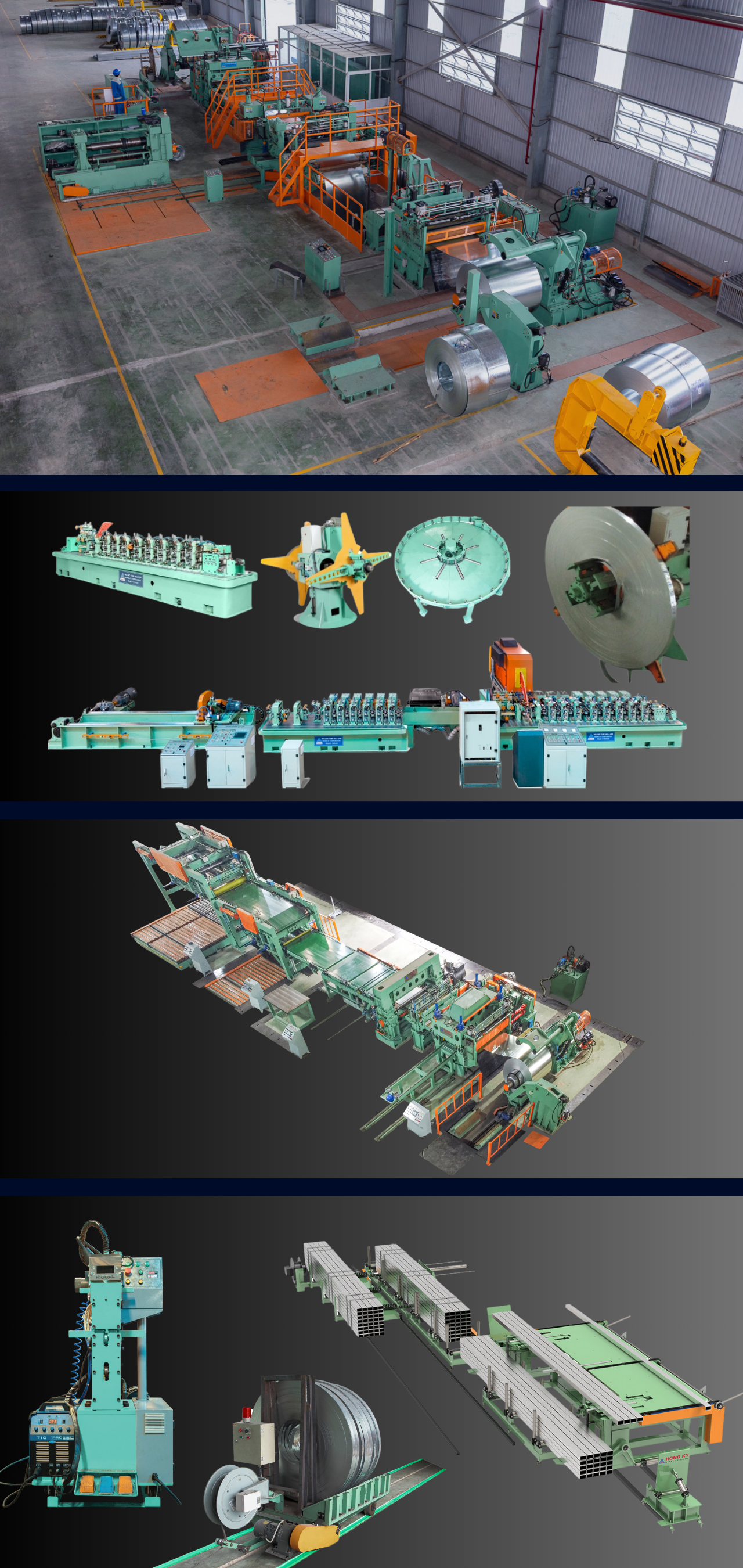 STEEL PROCESSING MACHINES